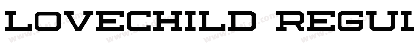 Lovechild Regular字体转换 Lovechild Regular字体转换